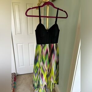 Black Bustier 🦋 Butterfly Dress